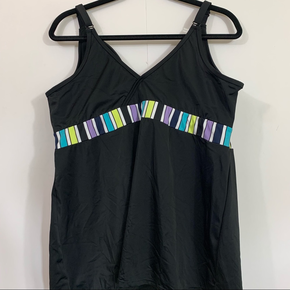 Lane Bryant Cacique Tankini Size 18 - Picture 6 of 8